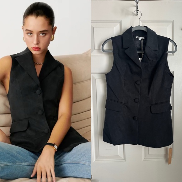 Reformation Billy Vest - Picture 2 of 2